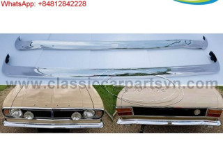 Ford Lotus Cortina MK2 bumpers without over riders